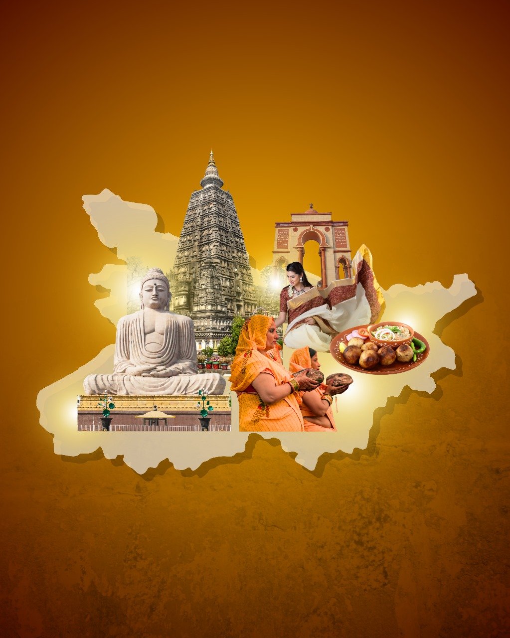 Devotees offering Arghya during Chhath Puja in Bihar, celebrating tradition, spirituality, and cultural heritage