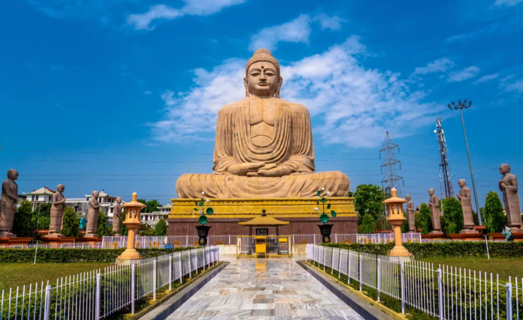 The ancient ruins of Nalanda University, a symbol of Bihar's rich educational and cultural heritage